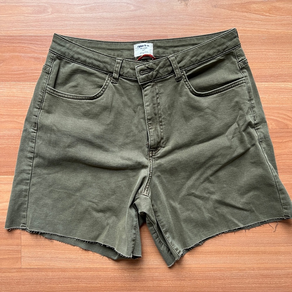 Ripton Women’s Canvas Shorts Hunter— 31